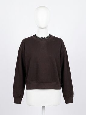 NEW SUNDAYS harlowe pullover in espresso